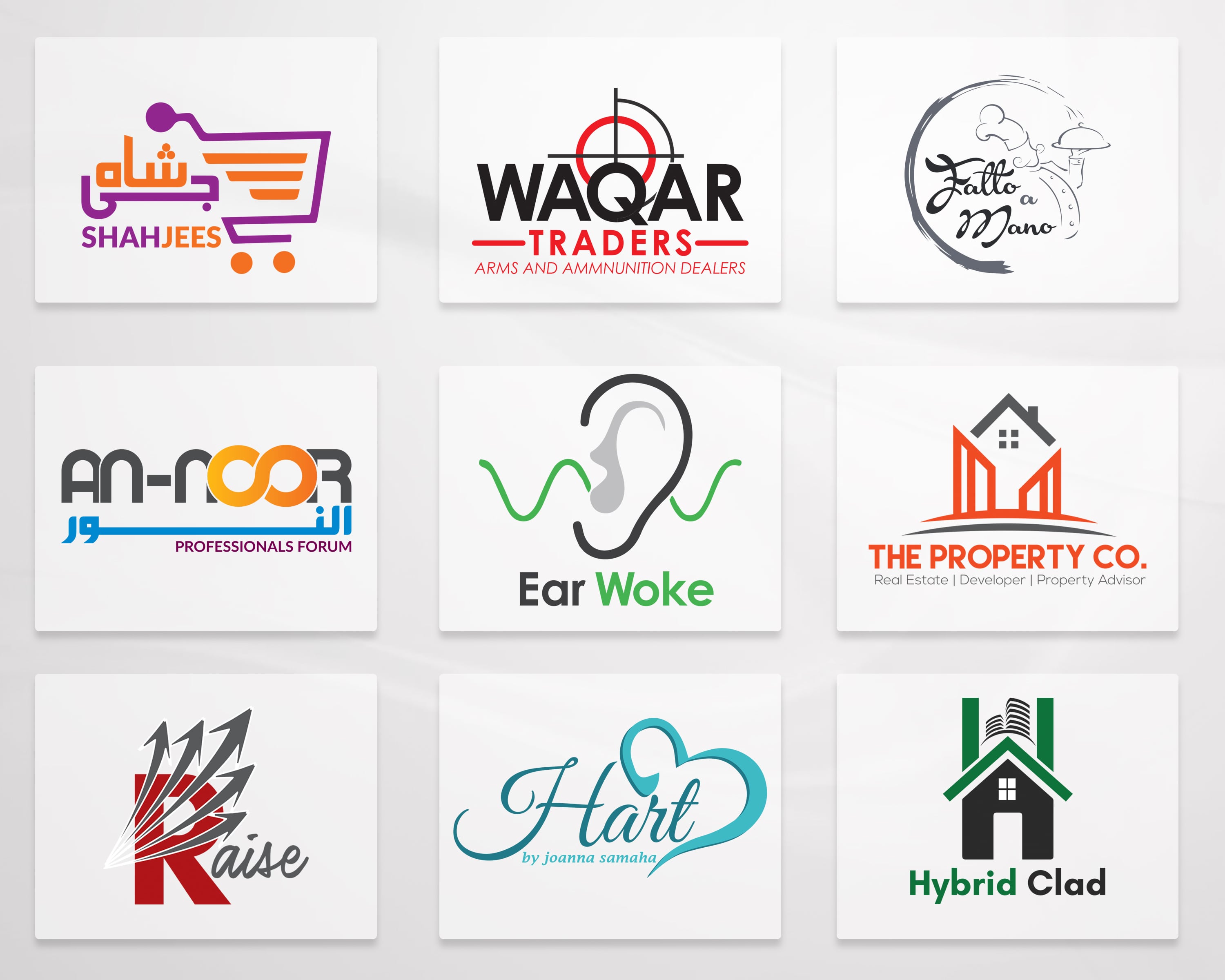 Creative logo design ideas Bangkok brand identity sample 2026