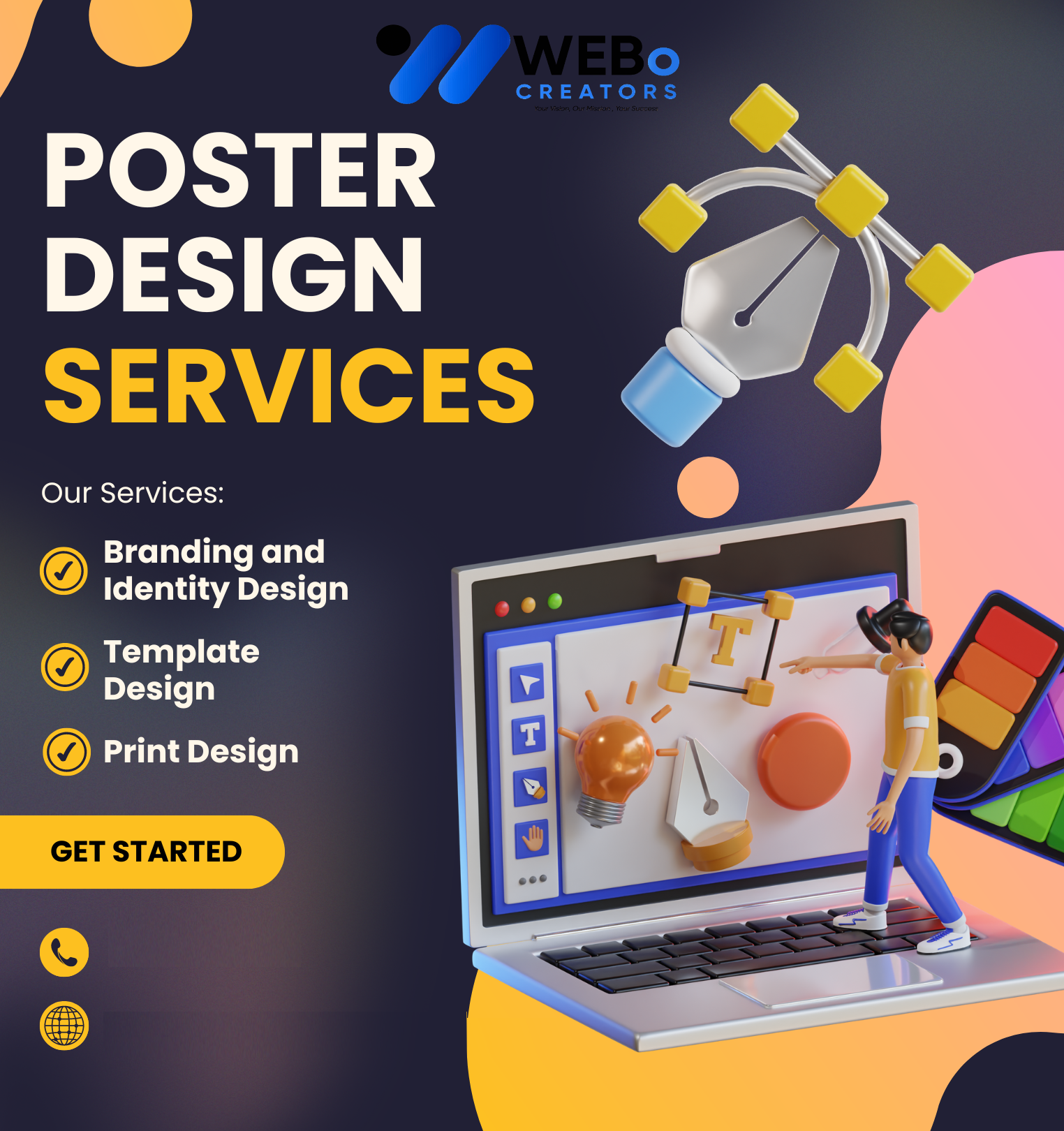 Best Print Design Services in Bangkok Flyers Brochures Posters