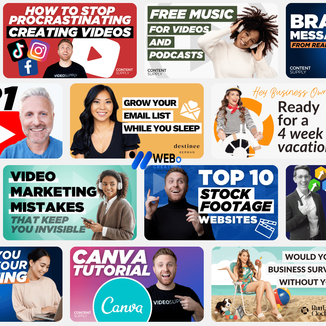 Best Custom Eye-Catching YouTube Thumbnail Design Services in Bangkok