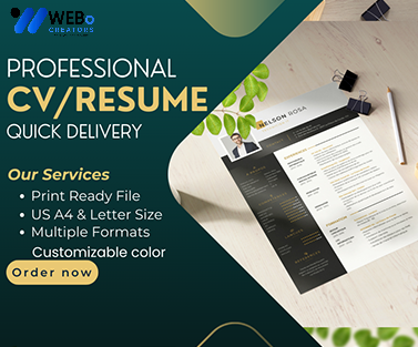 Elegant Resume Design Service, CV designs, CV writing in Bangkok For Gain Job