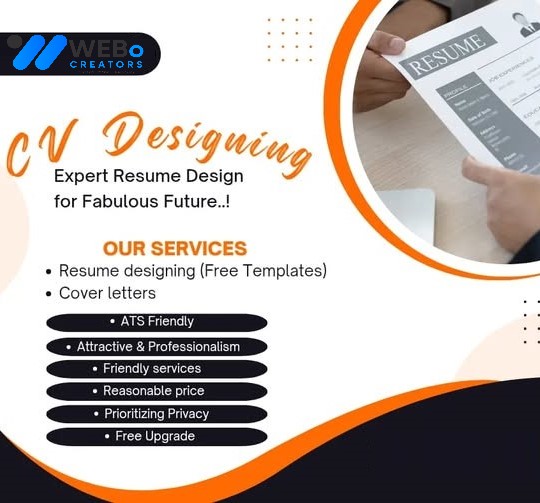 Resume and CV Design Services | Modern curriculum vitae in Bangkok