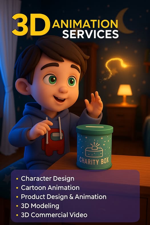 Motion Graphics Services - 3D Animation Studio Agency in Bangkok
