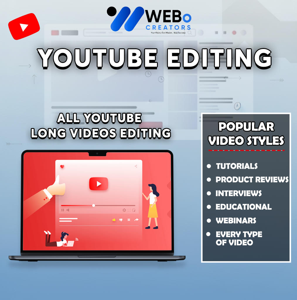 YouTube Video Editing Services at Affordable Cost - Hire Experienced YouTube Video Editors in Bangkok